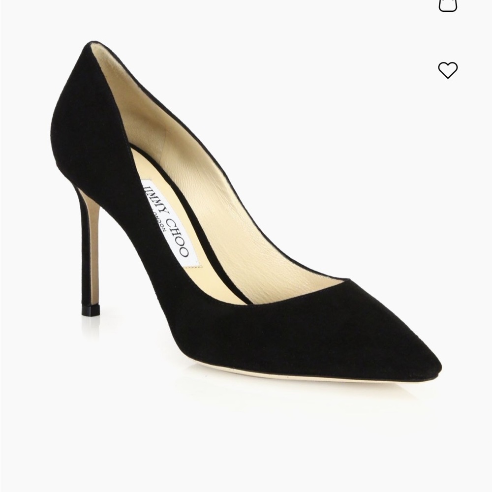Jimmy Choo Romy 85MM Suede Pumps